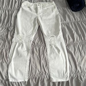 White jeans